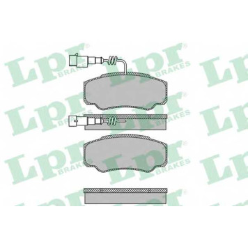 Колодки тормозные дисковые для NISSAN CABSTAR <b>LPR 05P1662 / 23921</b>