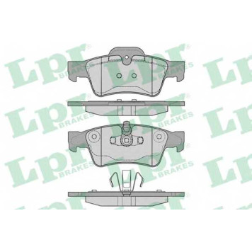 Колодки тормозные дисковые для MERCEDES GL(X164), M(W164), R(V251,W251) <b>LPR 05P1254 / 23924</b>