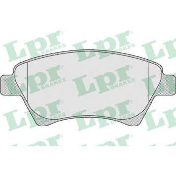 Колодки тормозные дисковые для RENAULT GRAND, KANGOO Express, KANGOO, MEGANE, SCENIC <b>LPR 05P911 / 23930</b>