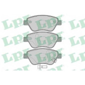 Колодки тормозные дисковые для FIAT DOBLO(119,223), PANDA(169) / OPEL ADAM, CORSA <b>LPR 05P1247 / 23982</b>