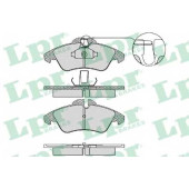 Колодки тормозные дисковые для MERCEDES SPRINTER(901,902,903,904) <b>LPR 05P1469 / 23990</b>
