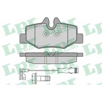 Колодки тормозные дисковые для MERCEDES VIANO(W639), VITO(W639) <b>LPR 05P1246 / 24008</b>