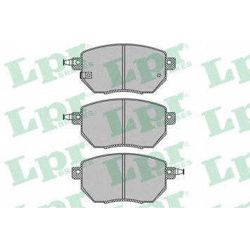 Колодки тормозные дисковые для INFINITI FX / NISSAN MURANO(Z50) <b>LPR 05P1342 / 24057</b>