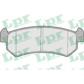 Колодки тормозные дисковые для CHEVROLET AVEO(T250,T255), LACETTI(J200), NUBIRA, OPTRA(1J#) / DAEWOO LACETTI(J200,KLAN), NUBIRA(KLAJ,KLAN) <b>LPR 05P1199 / 24071</b>