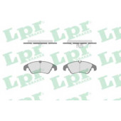 Колодки тормозные дисковые для AUDI A4(8EC, 8ED, 8K2, 8K5, 8KH, B7, B8), A5(8F7, 8T3, 8TA), Q5(8R) <b>LPR 05P1420 / 24743</b>