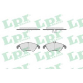 Колодки тормозные дисковые для MERCEDES C(C204,S204,W204), CLS(C218), E(A207,C207,S212,W211,W212), SLK(R172) <b>LPR 05P1421 / 24310</b>