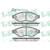 Колодки тормозные дисковые для CITROEN JUMPER / FIAT DUCATO(250,290) / PEUGEOT BOXER <b>LPR 05P1698 / 24468</b>
