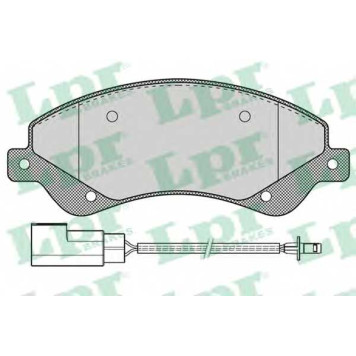 Колодки тормозные дисковые для FORD TRANSIT TOURNEO, TRANSIT <b>LPR 05P1259 / 24485</b>
