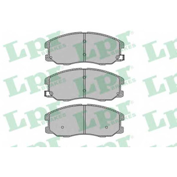 Колодки тормозные дисковые для CHEVROLET CAPTIVA(C100,C140), EQUINOX / DAEWOO WINSTORM / OPEL ANTARA <b>LPR 05P1322 / 24510</b>