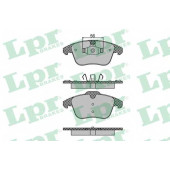 Колодки тормозные дисковые для CITROEN C4(UA#,UD#), DS4, DS5 / PEUGEOT 5008 <b>LPR 05P1480 / 24557</b>