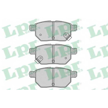 Колодки тормозные дисковые для LEXUS CT / SUBARU TREZIA / TOYOTA AURIS, COROLLA RUMION, COROLLA, IQ, PRIUS PLUS, URBAN CRUISER, VERSO S, YARIS <b>LPR 05P1312 / 24611</b>