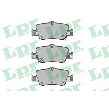 Колодки тормозные дисковые для TOYOTA AURIS(ADE15#, NDE15#, NRE15#, NZE18#, ZRE15#, ZRE18#, ZWE18#, ZZE15#), COROLLA(#E12J#, #E12T#, E15#) <b>LPR 05P1315 / 24664</b>
