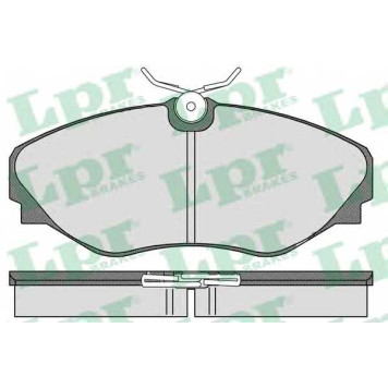Колодки тормозные дисковые для RENAULT AVANTIME(DE0#), ESPACE(JE0#) <b>LPR 05P908 / 24971</b>
