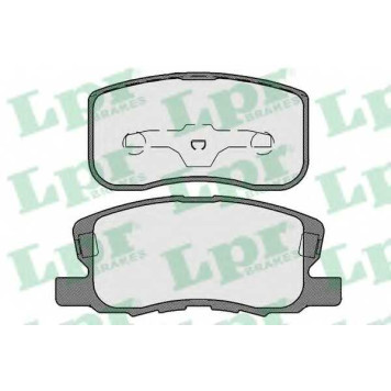 Колодки тормозные дисковые для MITSUBISHI COLT(Z2#A,Z3#A) <b>LPR 05P1733 / 25310</b>