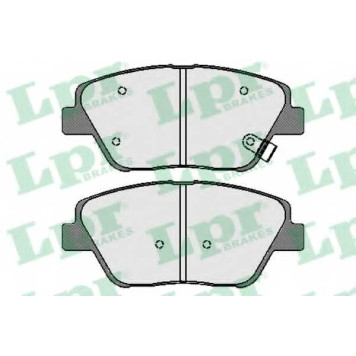 Колодки тормозные дисковые для HYUNDAI SONATA(NF) / KIA OPTIMA <b>LPR 05P1736 / 25644</b>