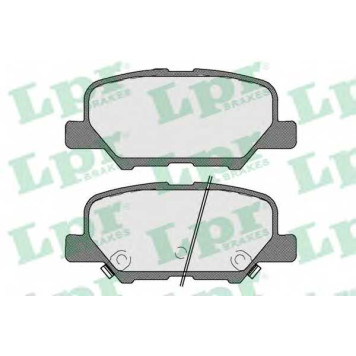 Колодки тормозные дисковые для CITROEN C4 AIRCROSS / MAZDA 6(GH,GJ) / MITSUBISHI OUTLANDER(GF#W,GG#W,ZJ) / PEUGEOT 4008 <b>LPR 05P1802 / 25689</b>