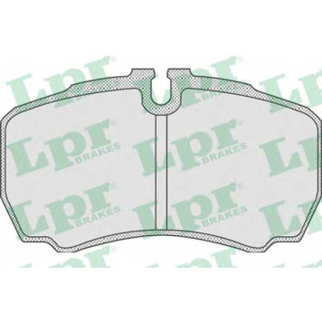 Колодки тормозные дисковые для FORD TRANSIT <b>LPR 05P830 / 29123</b>