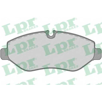 Колодки тормозные дисковые для MERCEDES SPRINTER(906), VIANO(W639), VITO(W639) / VW CRAFTER(2E#,2F#) <b>LPR 05P1275 / 29192</b>