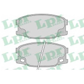 Колодки тормозные дисковые для MITSUBISHI CANTER(FB#, FB6#, FE#, FE5#, FE6#, FG#) <b>LPR 05P893 / 29243</b>