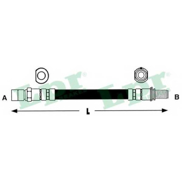 Тормозной шланг LPR 6T46187