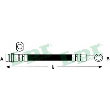Тормозной шланг LPR 6T46363