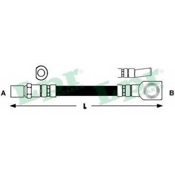 Тормозной шланг LPR 6T46537