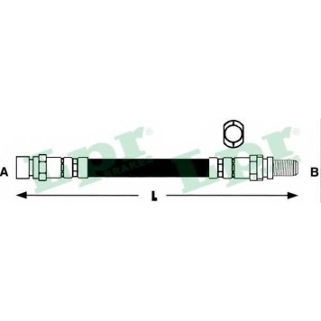 Тормозной шланг LPR 6T46790