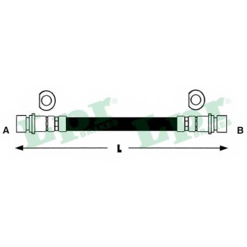 Тормозной шланг LPR 6T47320