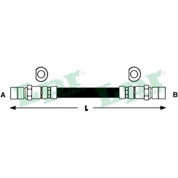 Тормозной шланг LPR 6T47453