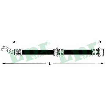 Тормозной шланг LPR 6T47647