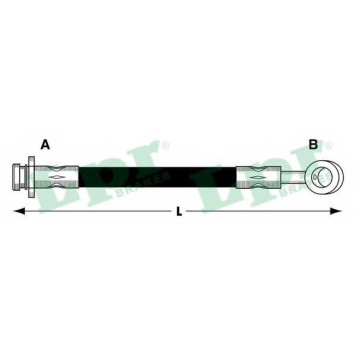 Тормозной шланг LPR 6T48020