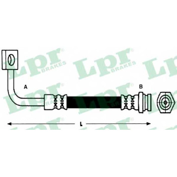 Тормозной шланг LPR 6T48229