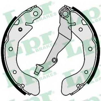 Комплект тормозных колодок для CHEVROLET AVEO(T250,T255,T300), KALOS, SPARK(M300) / DAEWOO KALOS(KLAS) <b>LPR 01001 / 81001</b>