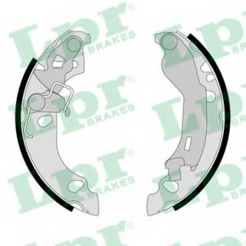 Комплект тормозных колодок для FIAT PANDA(169) <b>LPR 08230 / 88230</b>
