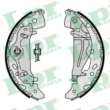 Комплект тормозных колодок для KIA CARNIVAL(UP) <b>LPR 09230 / 89230</b>