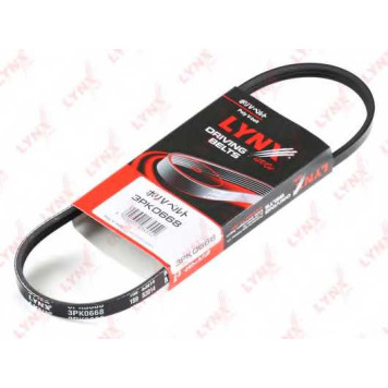 Поликлиновой ремень LYNXauto 3PK0668