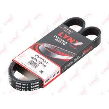 Поликлиновой ремень LYNXauto 6PK1018