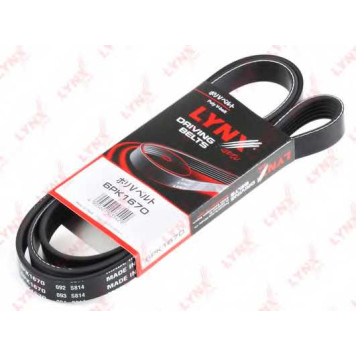 Поликлиновой ремень LYNXauto 6PK1670