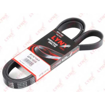 Поликлиновой ремень LYNXauto 6PK1818
