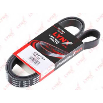 Поликлиновой ремень LYNXauto 7PK1701