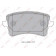 Колодки тормозные дисковые задний для AUDI A4(8K2,8K5,8KH,B8), A5(8F7,8T3,8TA), Q5(8R) <b>LYNXauto BD-1223</b>