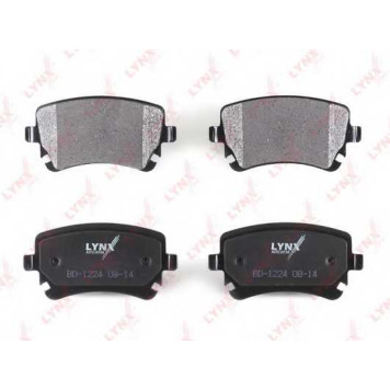 Колодки тормозные дисковые задний для AUDI A4, A6, A8 / VW MULTIVAN, TRANSPORTER <b>LYNXauto BD-1224</b>-1