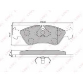 Колодки тормозные дисковые передний для CHEVROLET LANOS / DAEWOO ARANOS, CIELO, ESPERO, LANOS, NEXIA / OPEL ASTRA, KADETT, OMEGA, VECTRA <b>LYNXauto BD-1402</b>