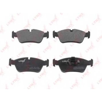Колодки тормозные дисковые передний для BMW 3(E36,E46), Z3(E36), Z4(E85) <b>LYNXauto BD-1408</b>-1