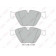 Колодки тормозные дисковые передний для BMW 1(E82), 3(E90,E91,E92,E93), 5(E60,E61), 6(E63,E64), 7(E65,E66,E67), X1(E84), Z4(E89) <b>LYNXauto BD-1415</b>