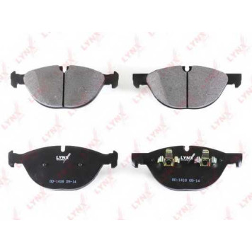Колодки тормозные дисковые передний для BMW X5(E70), X6(E71,E72) <b>LYNXauto BD-1418</b>-1