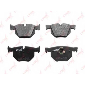 Колодки тормозные дисковые задний для BMW 5(E60,E61), 6(E63,E64) <b>LYNXauto BD-1419</b>-1