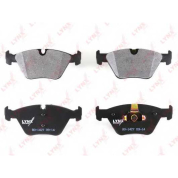 Колодки тормозные дисковые передний для BMW 3(E46), X3(E83), Z4(E85,E86) <b>LYNXauto BD-1427</b>-1