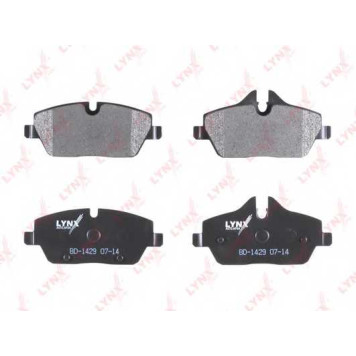 Колодки тормозные дисковые передний для BMW 1(E81,E82,E87,E88) <b>LYNXauto BD-1429</b>-1