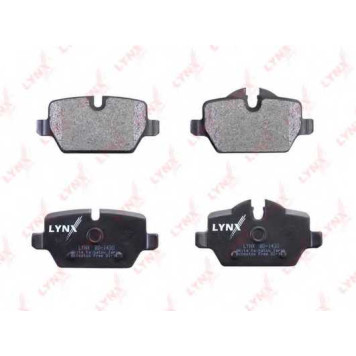 Колодки тормозные дисковые задний для BMW 1(E81,E87,F20), 3(E90,E92) <b>LYNXauto BD-1430</b>-1